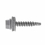 Саморез кровельный 4,8x35 RAL7004 серый 8 шт европодвес