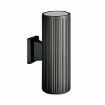 Светильник уличный настенный двусторонний  IN HOME НБУ LINE-2хA60-BL E27 черный IP54