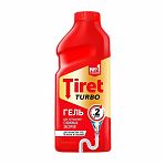 Гель Tiret Turbo для удаления засоров в трубах 500 мл