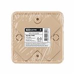 Коробка распаячная TDM Electric SQ1401-0406 с клеммной колодкой, IP40, 28х75х75 мм, сосна