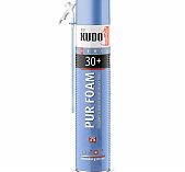 Пена монтажная Kudo Home 30+, 46425, бытовая, всесезонная, 1000 мл
