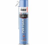 Пена монтажная Kudo Home 40+, 46426, бытовая, всесезонная, 1000 мл