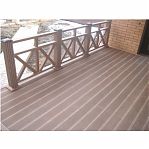 Террасная доска MasterDeck ДПК, вельвет, 28х140х6000 мм, Тик