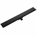 Трап душевой Gappo G88007-36, 70х800 мм чёрный