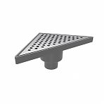 Трап душевой Nova Plumbing Solution 5033, 200х200 мм нержавеющая сталь