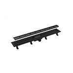 Трап душевой Gappo G87007-56, 60х700 мм чёрный