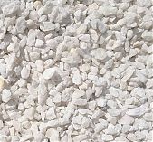 Камень крошка белая мраморная 20-40 мм