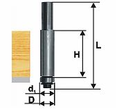 Фреза кромочная прямая ЭНКОР 28053