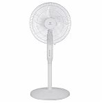 Вентилятор напольный Electrolux EFF-1006W, круглое основание, пластиковый, 3 скорости, белый, 50 Вт