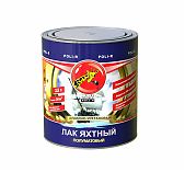 Лак Poli-R Яхтный для внутренних и наружных работ полуматовый бесцветный 2,5 л