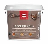 Лак Tikkurila Lacquer Aqua для внутренних работ полуглянцевый бесцветный 2.7 л 