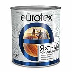 Лак Eurotex яхтный для внутренних и наружных работ глянцевый бесцветный 2 л