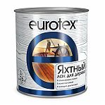 Лак Eurotex яхтный для внутренних и наружных работ полуматовый бесцветный 2 л
