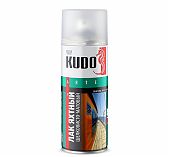 Лак аэрозоль Kudo Яхтный Шелковисто-Матовый KU-9005 бесцветный 520мл