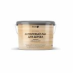 Лак Elcon акриловый для дерева, полуматовый, бесцветный, 9 л