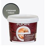 Защитно-декоративное покрытие для древесины Eurotex Аквалазурь Утренний туман 2,5 кг