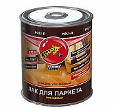 Лак Poli-R для паркета, для внутренних работ глянцевый бесцветный 0,75 л