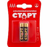 Батарейка Старт LR03-BL2 тип ААА, 2 штуки в блистере