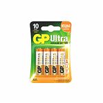 Батарейка GP Ultra 15AU-CR4 тип АА, 4 шт/уп.