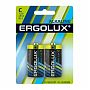 Элемент питания Ergolux LR14 1,5v Plus Alkaline