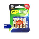 Элемент питания GP Ultra Plus LR6 блистер 4 шт