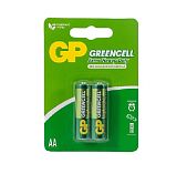 Элемент питания солевой GP Greencell R6 AA блистер 2 шт
