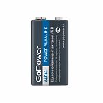 Батарейка GoPower Крона 6LR61 BL1 Alkaline 9V