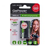 Аккумулятор бытовой GoPower HR6 АА BL2 NI-MH 00-00015317