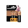 Батарейка Duracell Basic LR6 AA BL2 Alkaline 1.5V