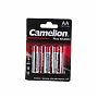 Элемент питания Camelion LR 6 Plus Alkaline BL-4 АА алкалиновый, 4 шт, блистер