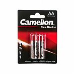 Элемент питания Camelion LR 6 Plus Alkaline BL-2 АА алкалиновый, 2 шт, блистер