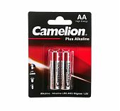 Элемент питания Camelion LR 6 Plus Alkaline BL-2 АА алкалиновый, 2 шт, блистер