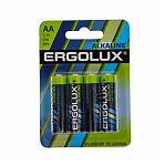 Элемент питания Ergolux LR6 Alkaline BL-8 АА алкалиновый, 8 шт, блистер