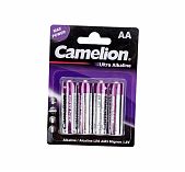 Элемент питания Camelion Ultra BL-4 LR6 АА алкалиновый, 4 шт, блистер