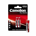 Элемент питания Camelion LR03 Alkaline BL-2 ААА алкалиновый, 2 шт, блистер