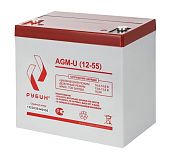 Аккумуляторная батарея Рубин, 12V, 55Ah, AGM