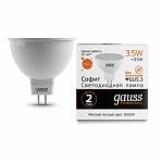 Лампа Gauss Elementary LED MR16 GU 5,3 3,5W 2700K 13514