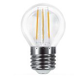 Лампа Camelion Filament шар 12Вт G45-FL E27 4500K