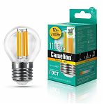 Лампа светодиодная LED12-G45/830/E14 12Вт 3000К E27 Camelion