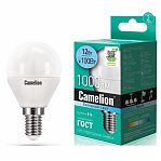 Лампа светодиодная шар Camelion LED12-G45/845/E14 12Вт 4500К