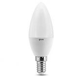 Лампа LED Свеча Е14 6.5w 4100K 60 w GAUSS