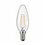 Филаментная светодиодная лампа General GLDEN-CS 7Вт E14 4500К свеча на ветру