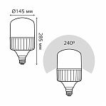 Лампа Gauss Elementary T160 100W 6500K E40 LED 63430
