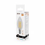 Лампа Gauss Filament Elementary Свеча 12W 730lm 2700К Е14