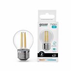 Лампа Gauss Filament Elementary Шар 12W 750lm 4100К Е27