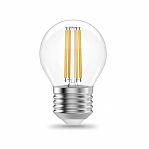 Лампа Gauss Filament Elementary Шар 12W 750lm 4100К Е27