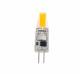 Светодиодная лампа General GLDEN-G4-3-C-220-2700, теплый белый, 661544