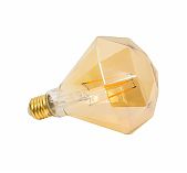 Лампа светодиодная General GLDEN-BS-10-230-E27-2700 филамент, золотая