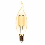 Лампа светодиодная Vintage Uniel LED-CW35-5W/GOLDEN/E14 GLV21GO, золотистая