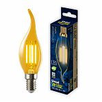 Лампа светодиодная Vintage Uniel LED-CW35-5W/GOLDEN/E14 GLV21GO, золотистая